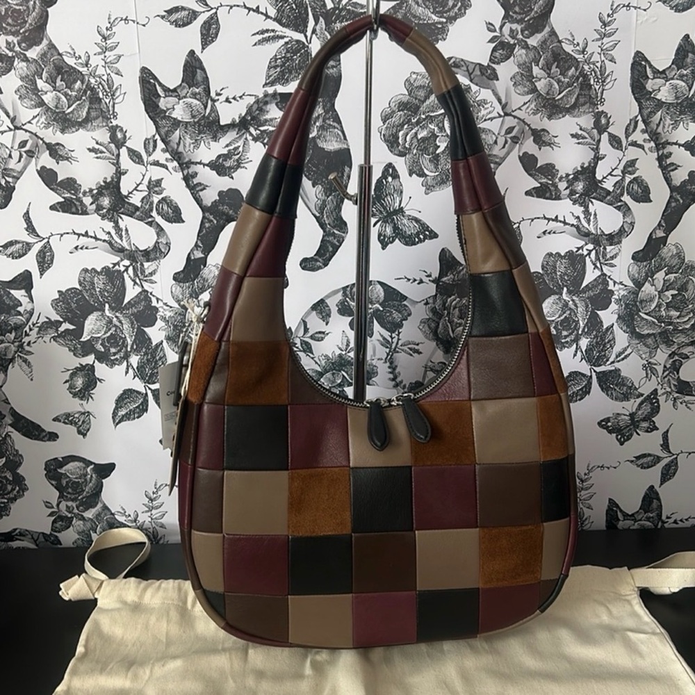 Coachtopia Patchwork Leather Shoulder Bag - image 3